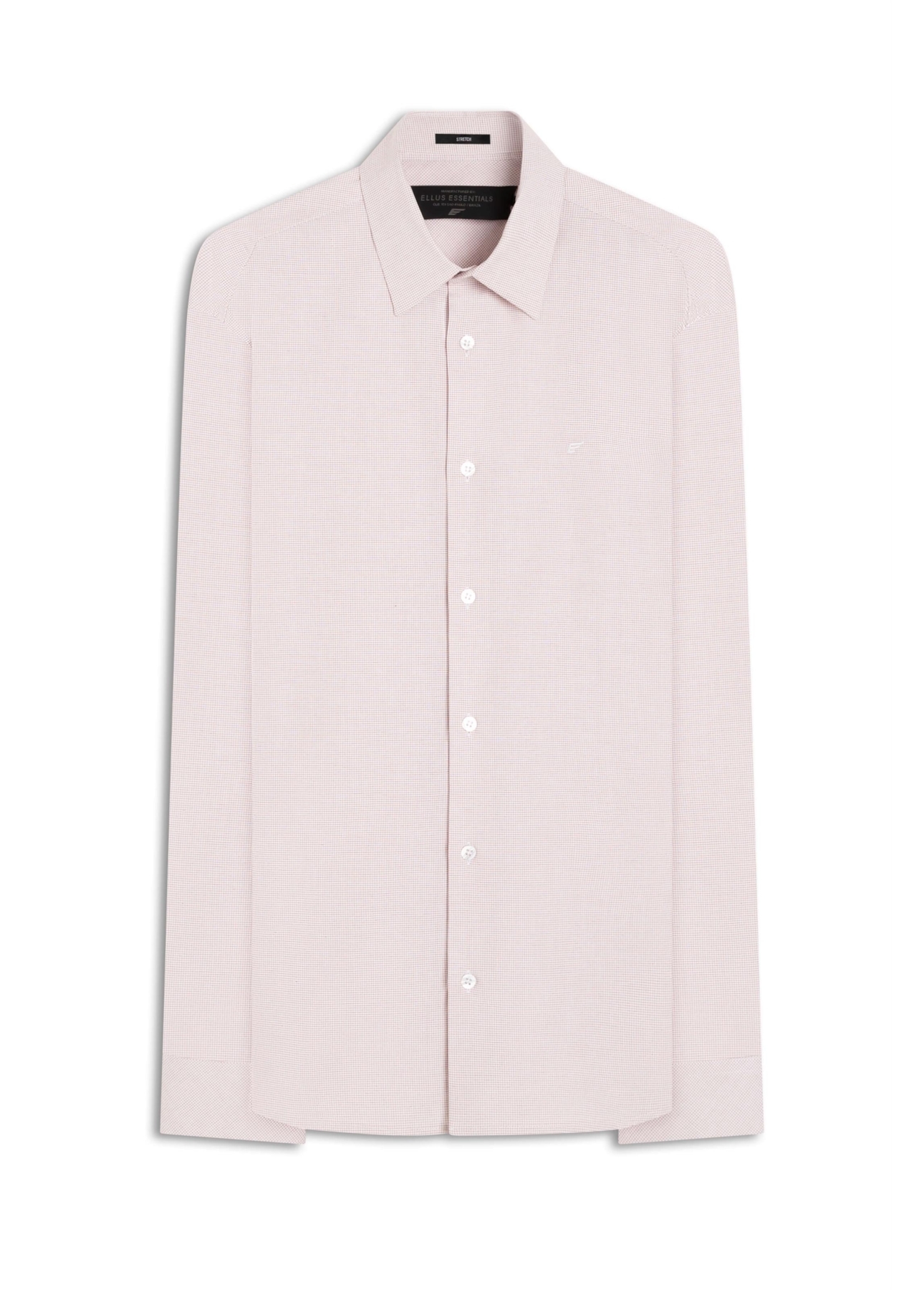 Camisa Tricoline Classic Anatomic Rosa Velho