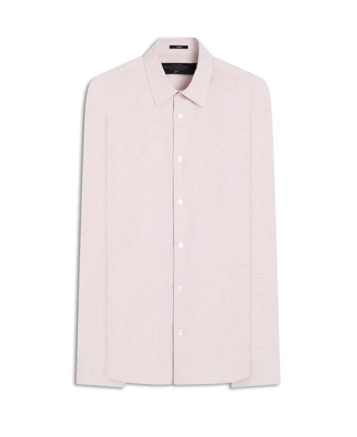 Camisa Tricoline Classic Anatomic Rosa Velho