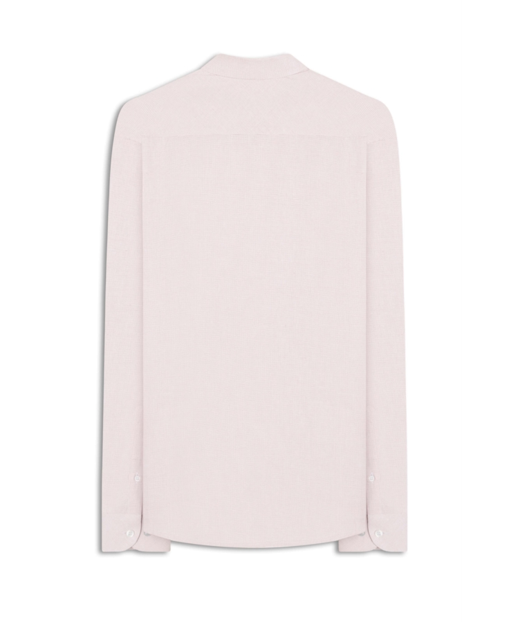 Camisa Tricoline Classic Anatomic Rosa Velho