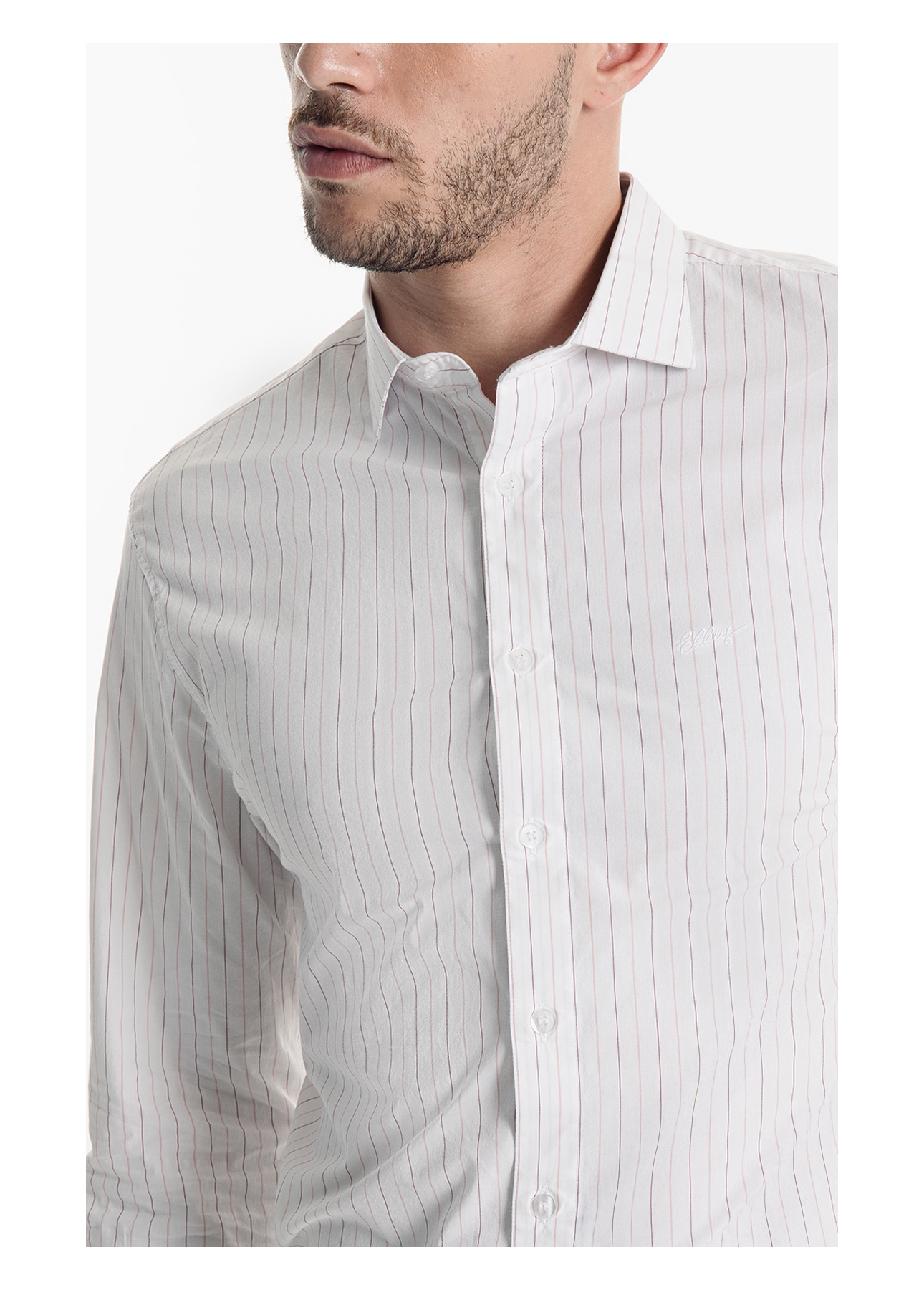 Camisa Tricoline Classic Anatomic Rosê