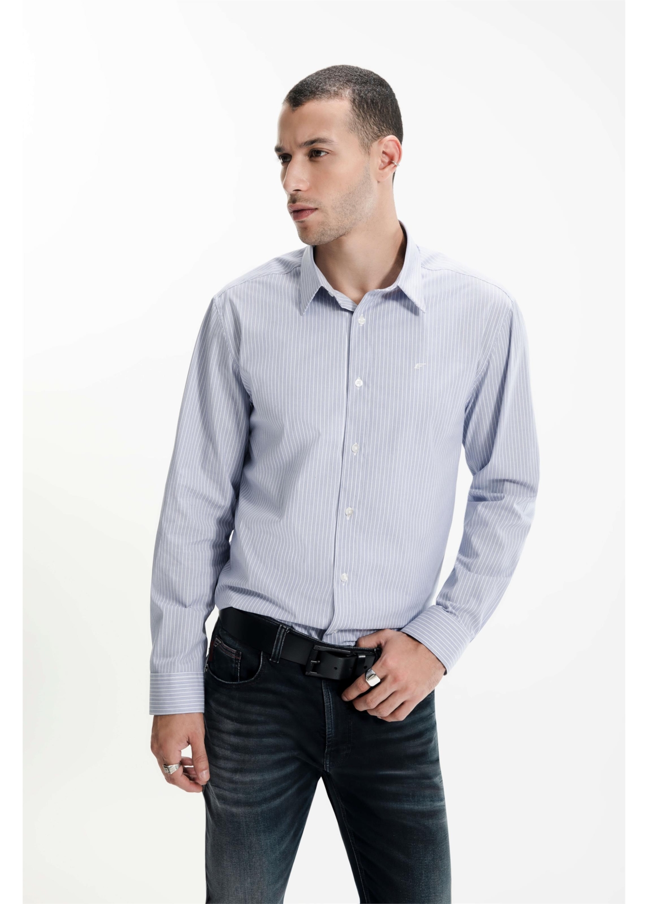 Camisa Tricoline Classic Anatomic Royal
