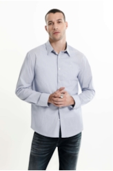Camisa Tricoline Classic Anatomic Royal
