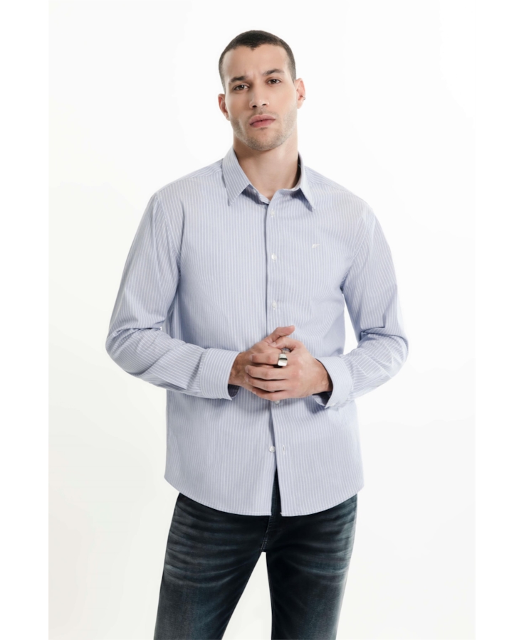 Camisa Tricoline Classic Anatomic Royal