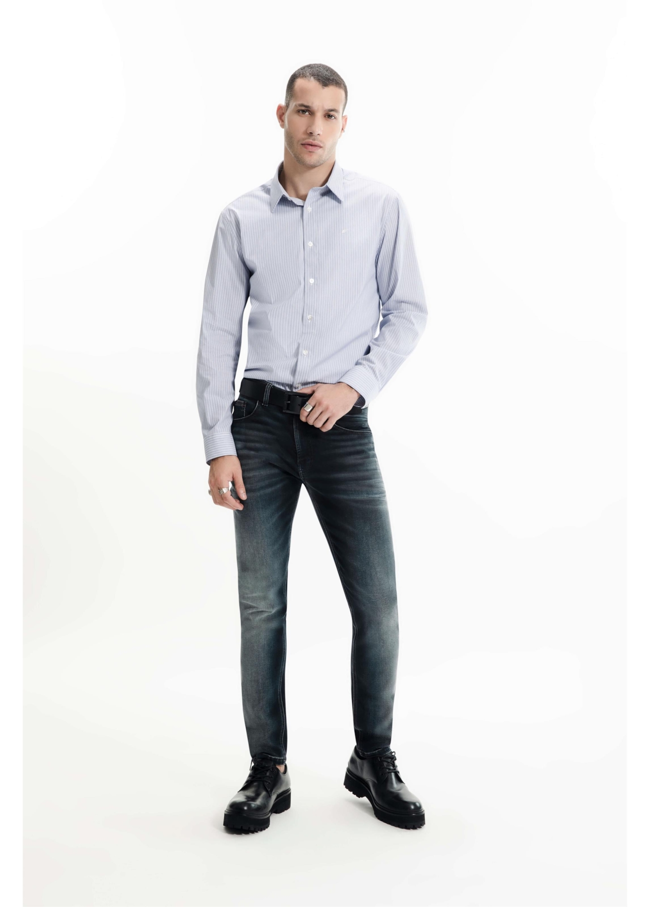 Camisa Tricoline Classic Anatomic Royal