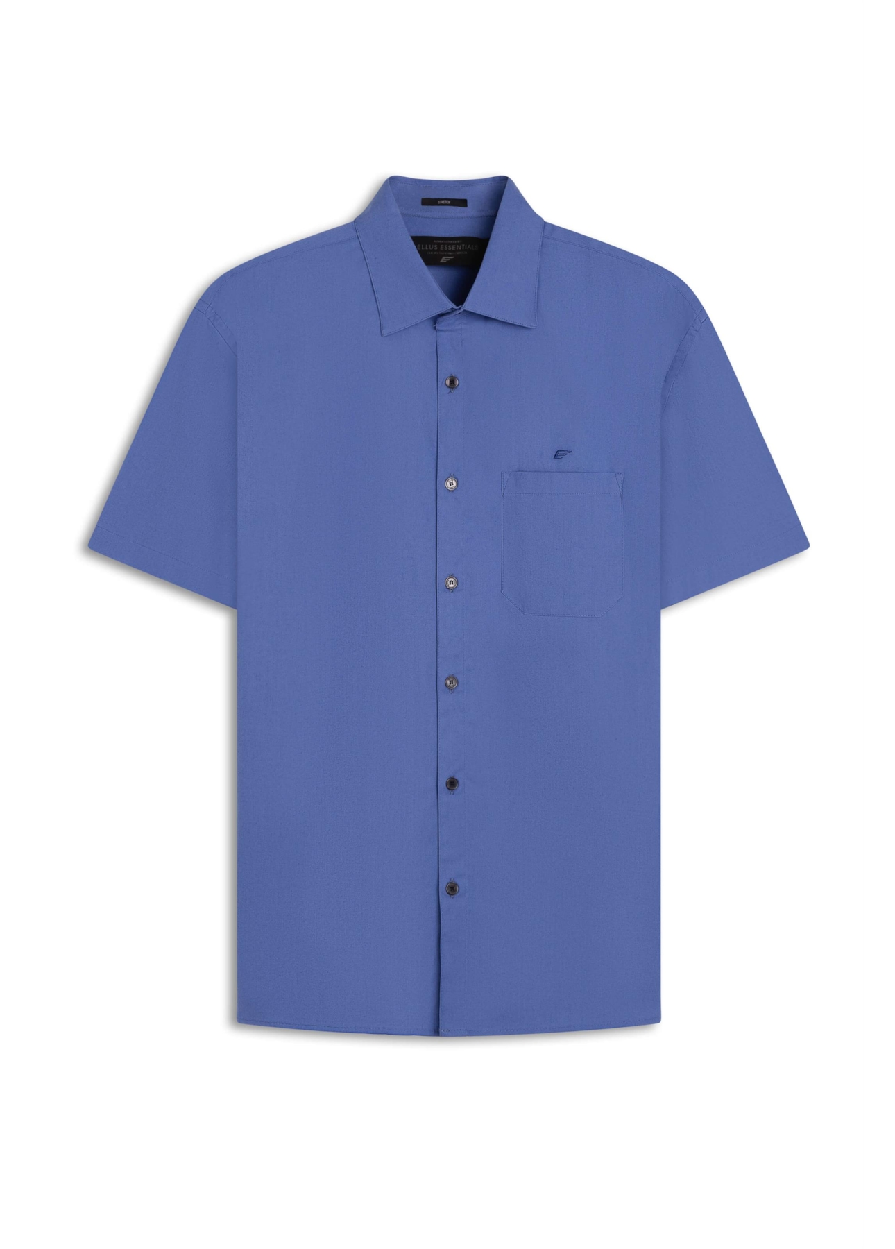 Camisa Tricoline Classic Italian Azul