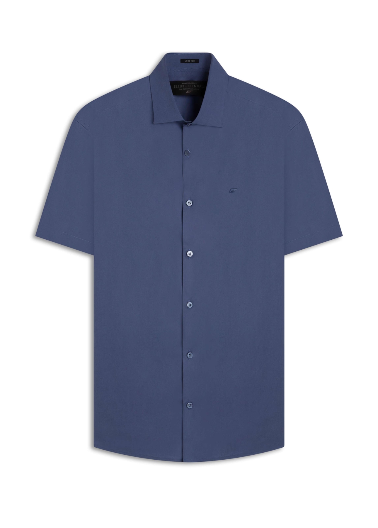 Camisa Tricoline Classic New Italian Azul Jeans