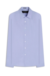 Camisa Tricoline Classic New Italian Azul Seco