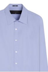 Camisa Tricoline Classic New Italian Azul Seco