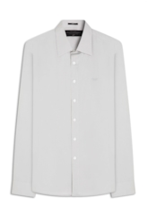 Camisa Tricoline Classic New Italian Cinza