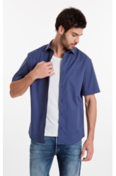 Camisa Tricoline Classic New Italian Hortencia
