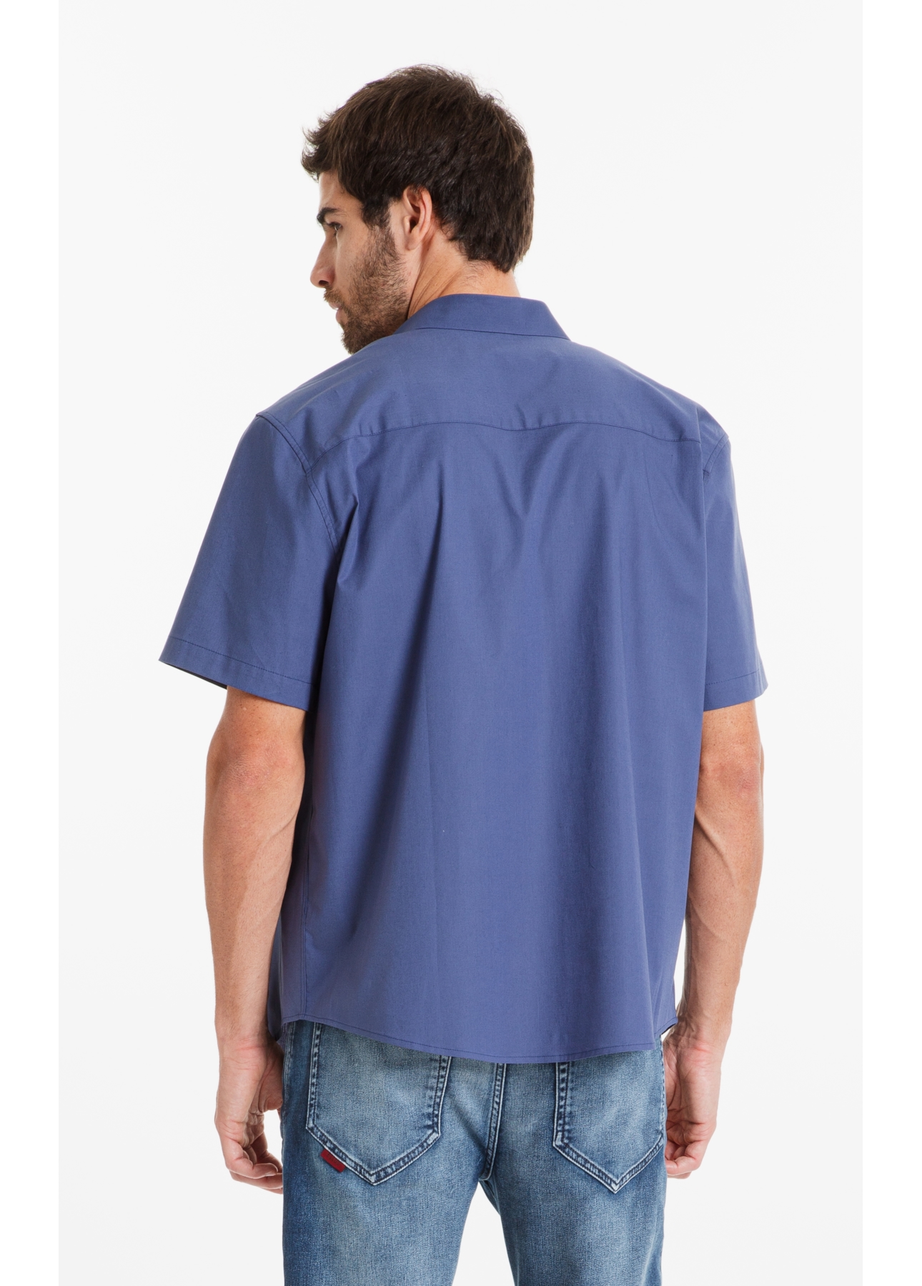 Camisa Tricoline Classic New Italian Hortencia
