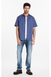 Camisa Tricoline Classic New Italian Hortencia