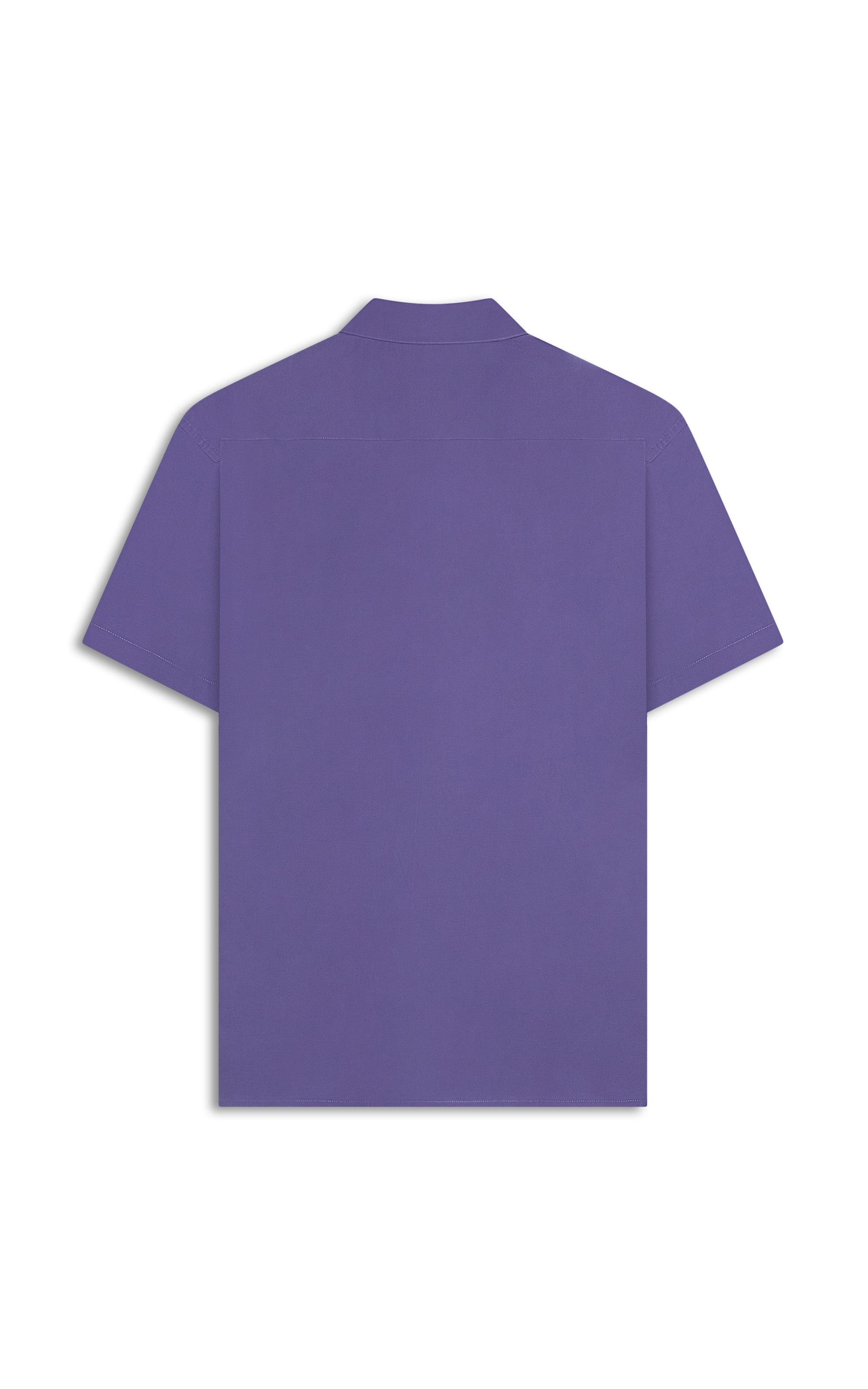 Camisa Tricoline Classic New Italian Lilas