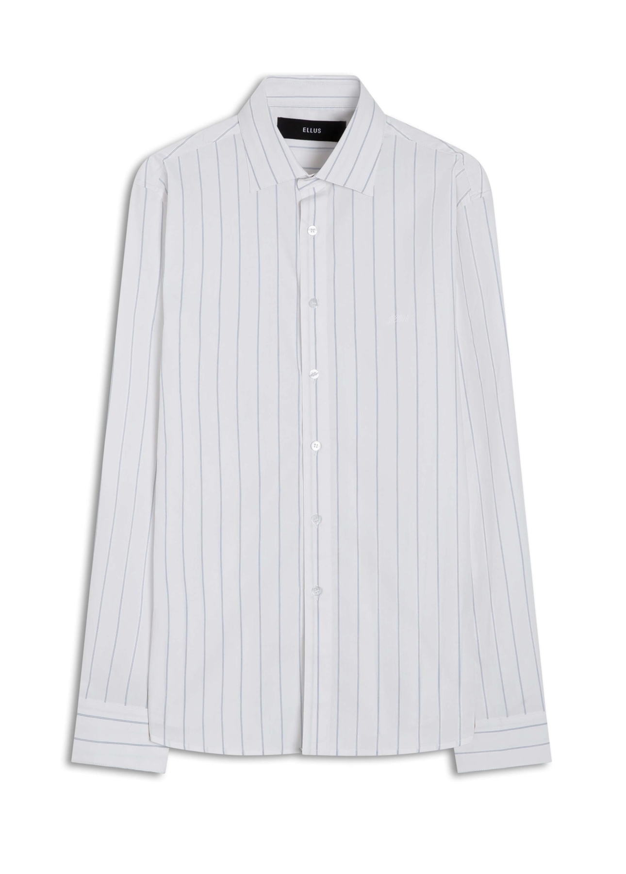 Camisa Tricoline Dunton Slim Italian Azul Claro