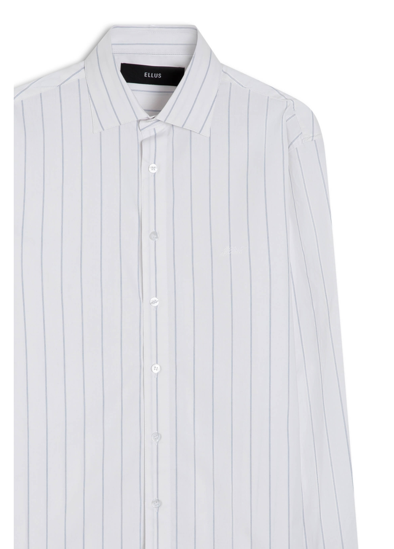 Camisa Tricoline Dunton Slim Italian Azul Claro
