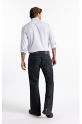 Camisa Tricoline  Foligno Slim Xangai Azul Jeans