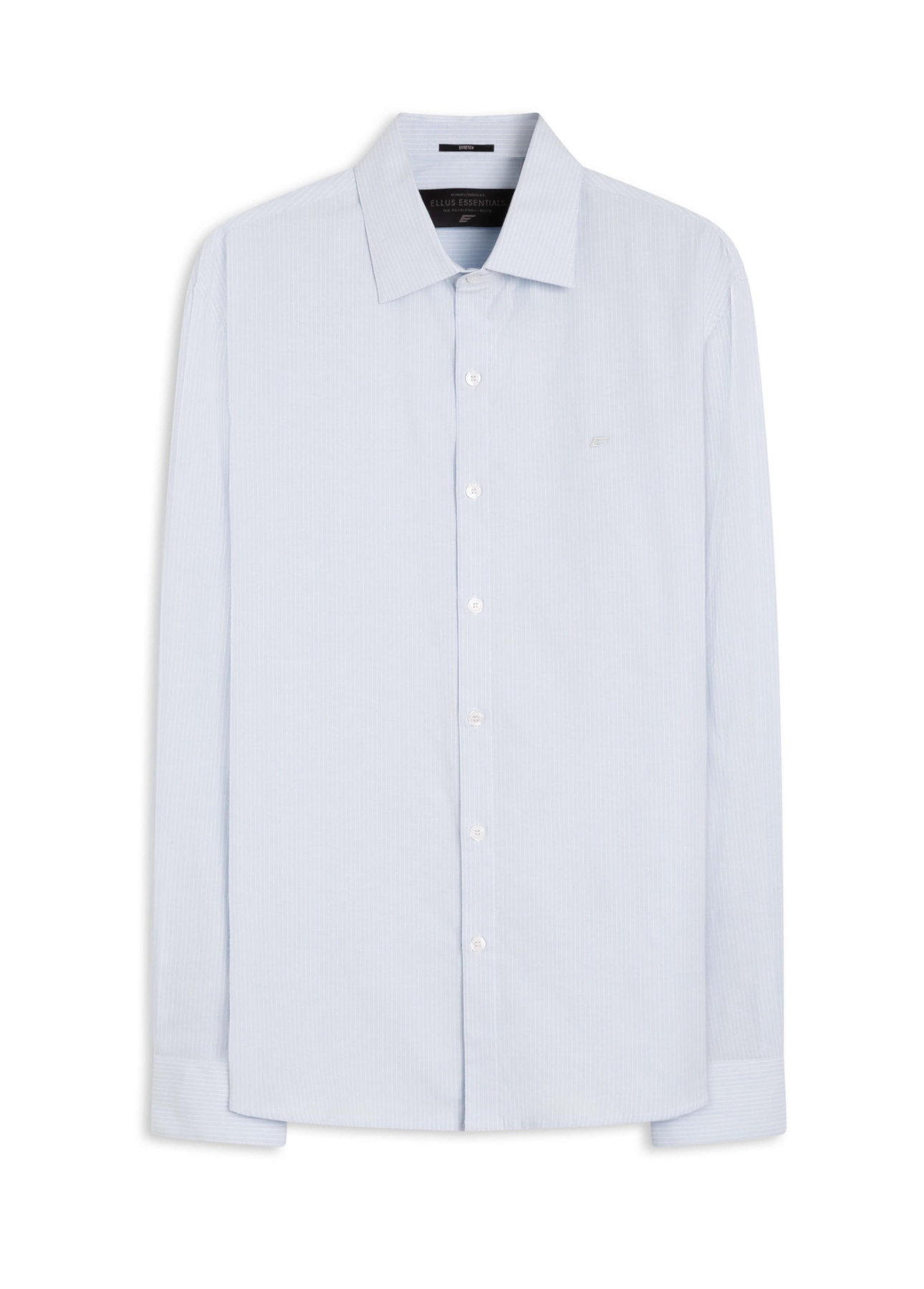 Camisa Tricoline Freeze Slim Italian Azul