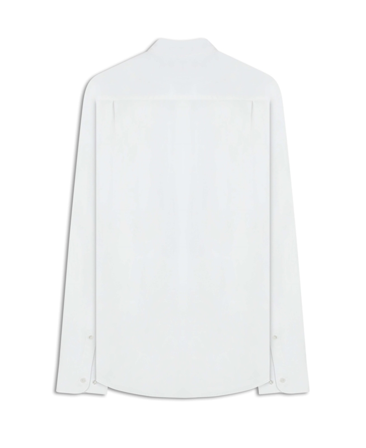 Camisa Tricoline Garment Dye Branco