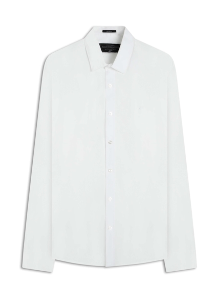 Camisa Tricoline Garment Dye Branco