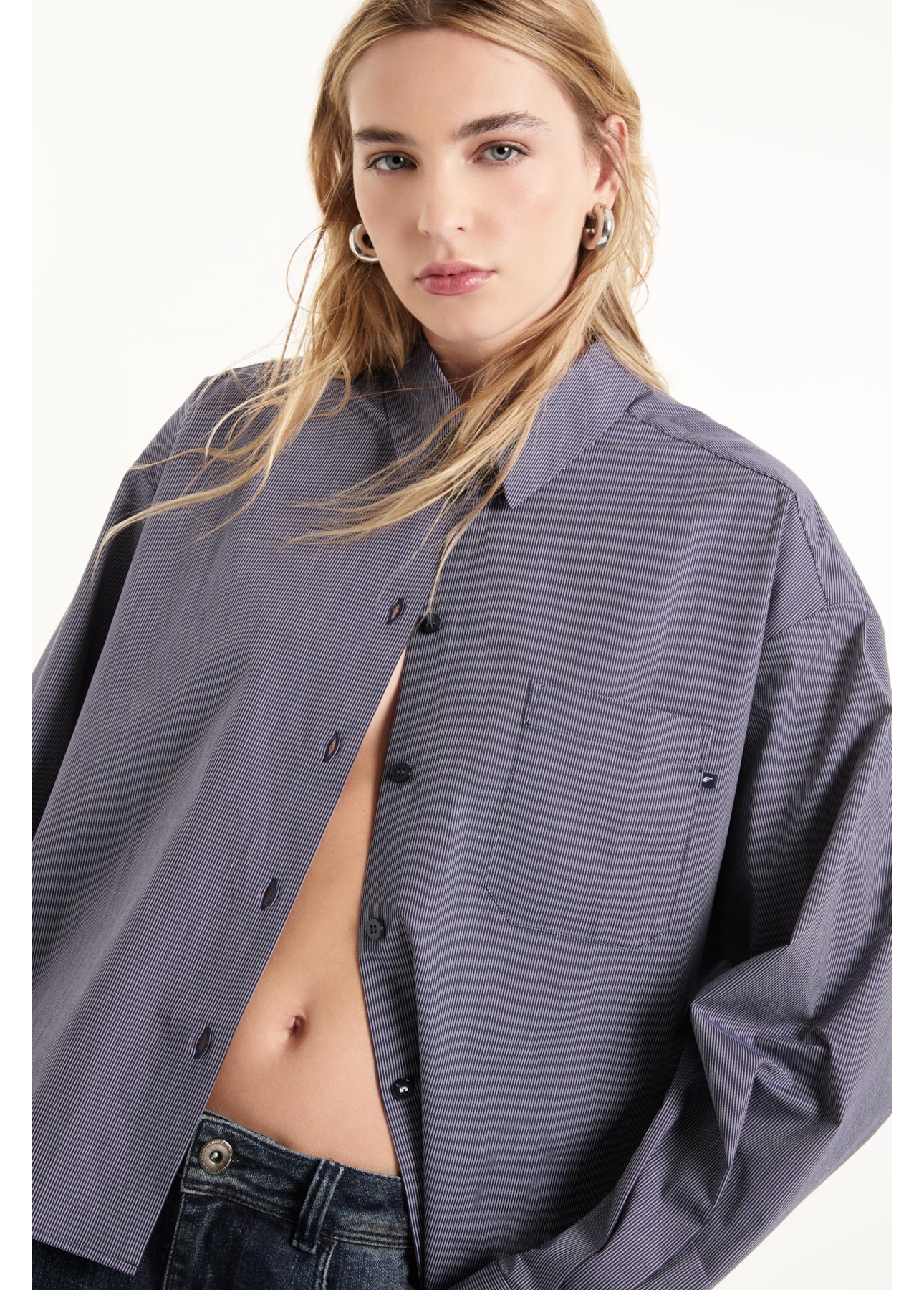 Camisa Tricoline Greenland Marinho