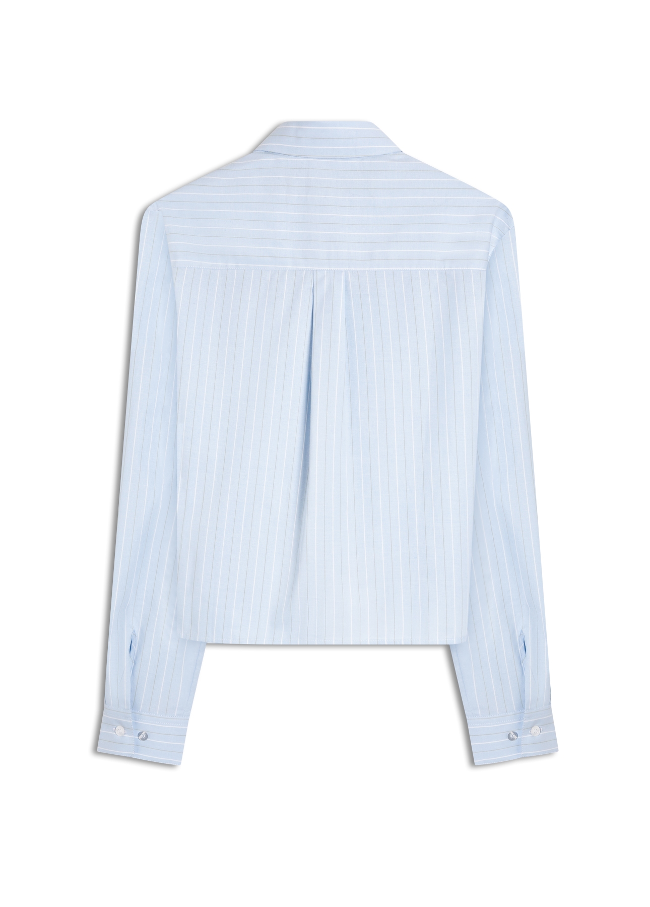 Camisa Tricoline Island Box Azul Claro