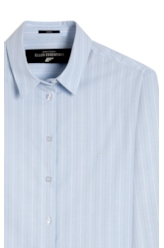 Camisa Tricoline Island Box Azul Claro