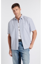 Camisa Tricoline Kilgore Azul Bic