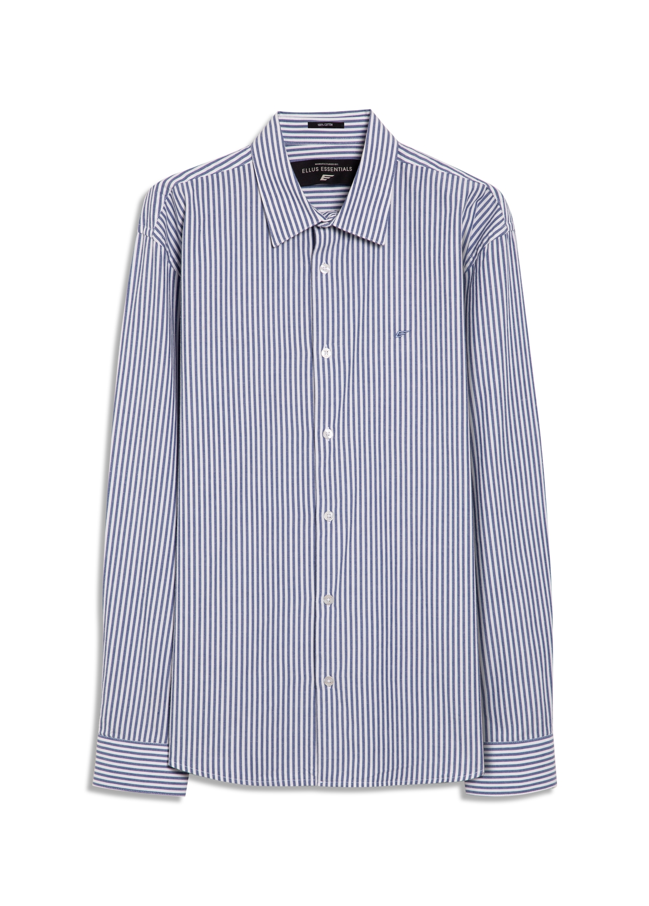 Camisa Tricoline Kilgore Slim Shangai Azul Bic