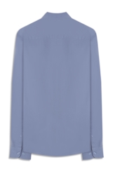 Camisa Tricoline Ly Classic New Italian Azul Pervante