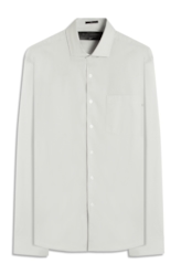 Camisa Tricoline Ly Classic New Italian Cinza Claro