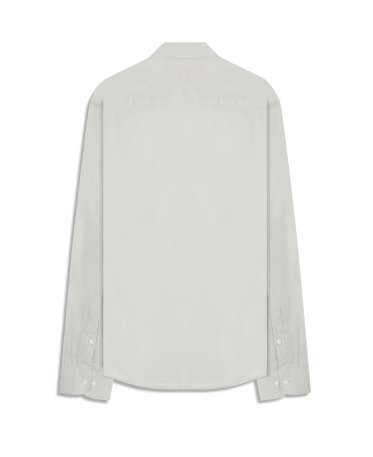 Camisa Tricoline Ly Classic New Italian Cinza Claro