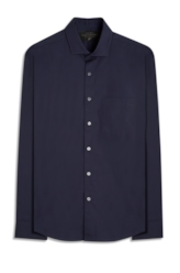 Camisa Tricoline Ly Classic New Italian Dark Navy