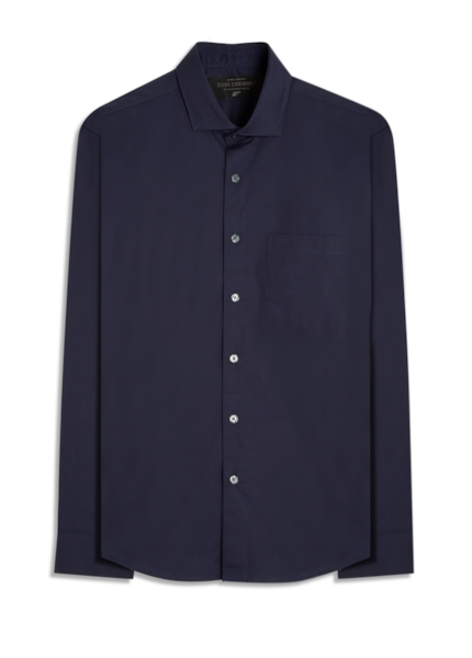 Camisa Tricoline Ly Classic New Italian Dark Navy