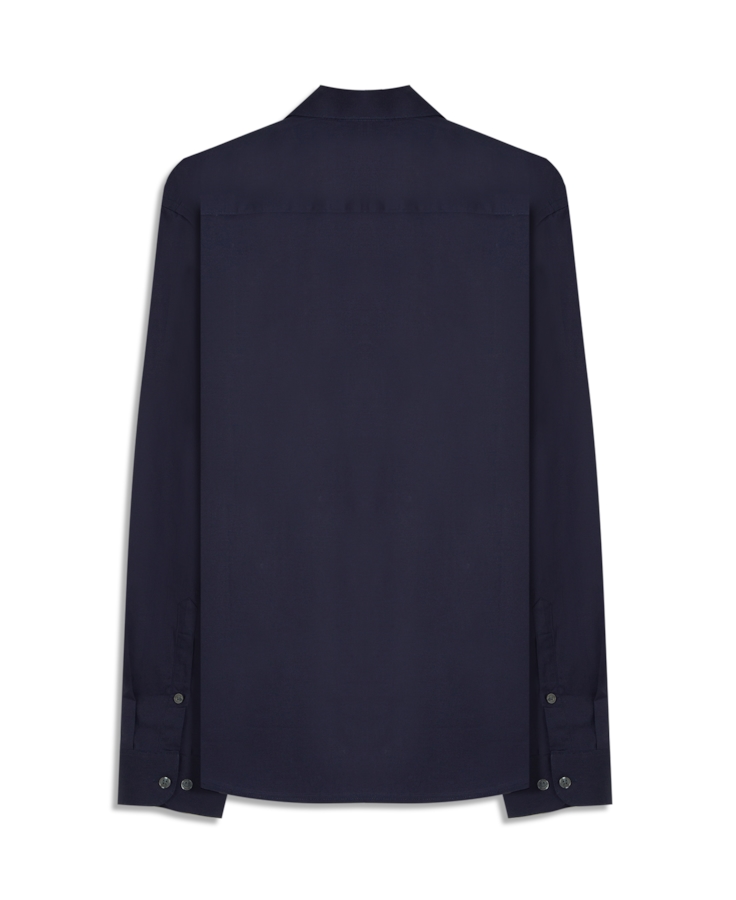 Camisa Tricoline Ly Classic New Italian Dark Navy