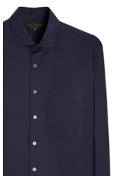 Camisa Tricoline Ly Classic New Italian Dark Navy