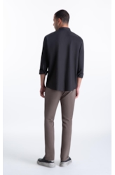 Camisa Tricoline Ly Classic New Italian Plumbo