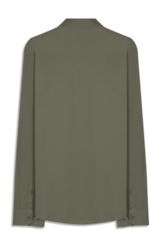 Camisa Tricoline Ly Classic New Italian Verde Army