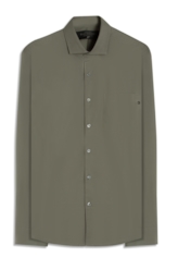 Camisa Tricoline Ly Classic New Italian Verde Army