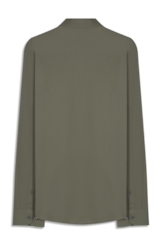Camisa Tricoline Ly Classic New Italian Verde Army