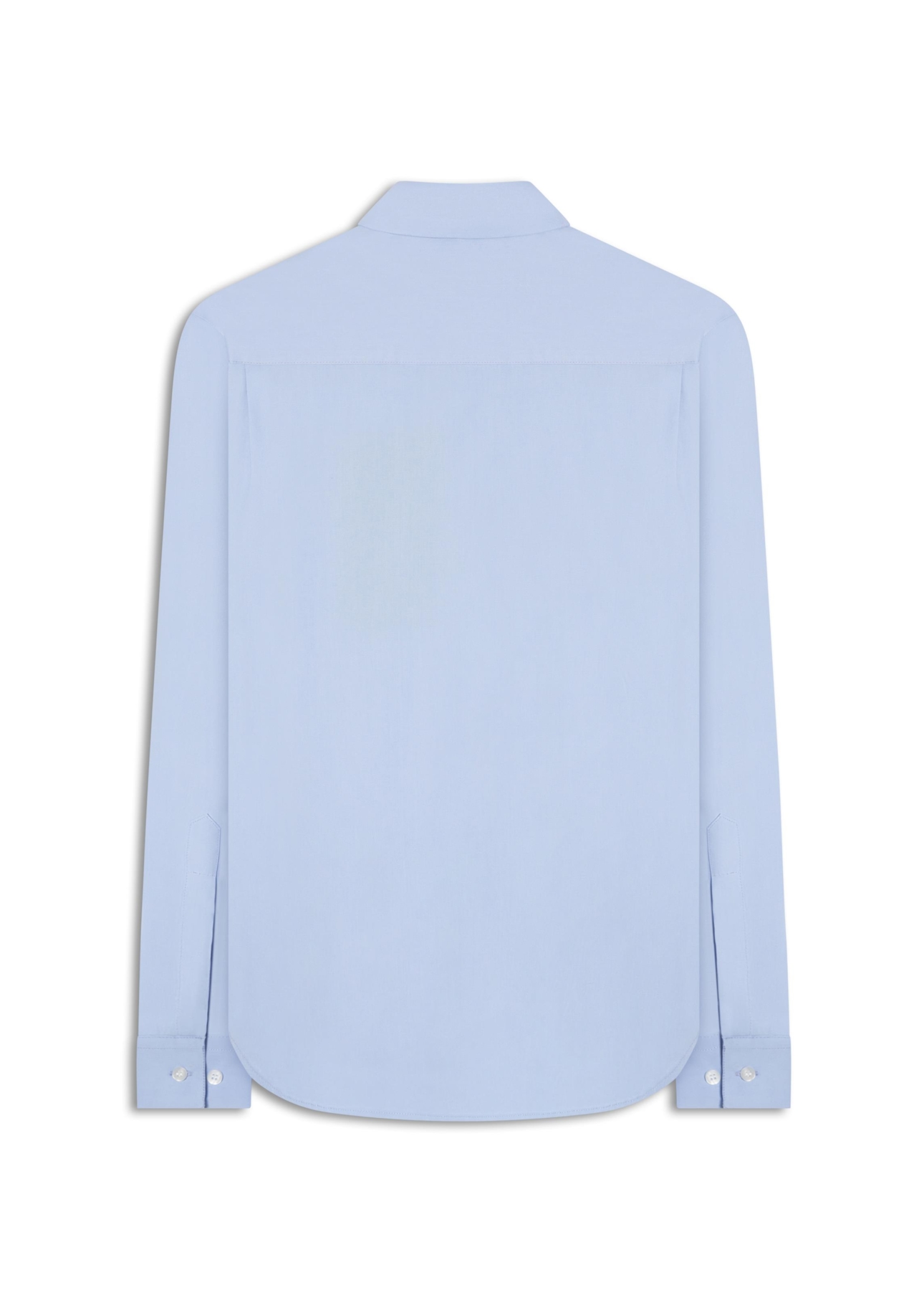 Camisa Tricoline Ly Classic Xangai Fusioned Azul Chofer