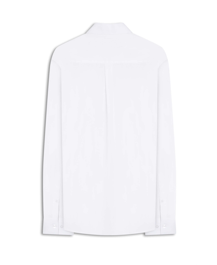 Camisa Tricoline Ly Slim Italian Branco