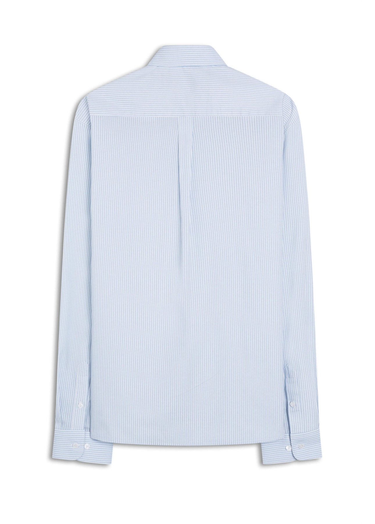 Camisa Tricoline Ly Twin Stripe Azul Bic