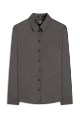 Camisa Tricoline Ly Veneto Relaxes Preto
