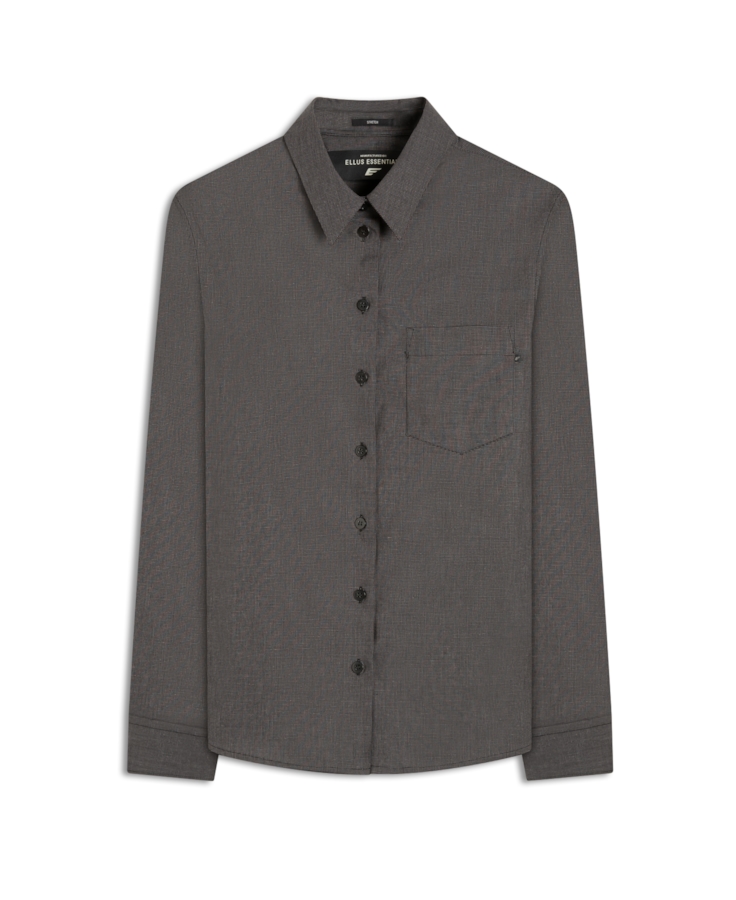 Camisa Tricoline Ly Veneto Relaxes Preto