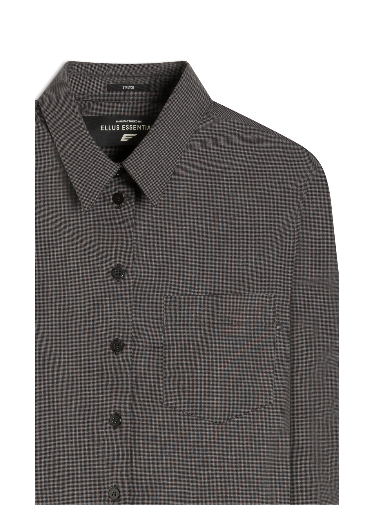 Camisa Tricoline Ly Veneto Relaxes Preto