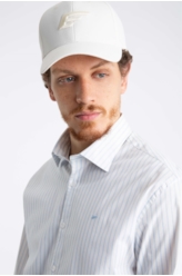 Camisa Tricoline Ly Wind Slim Italian Azul Chofer