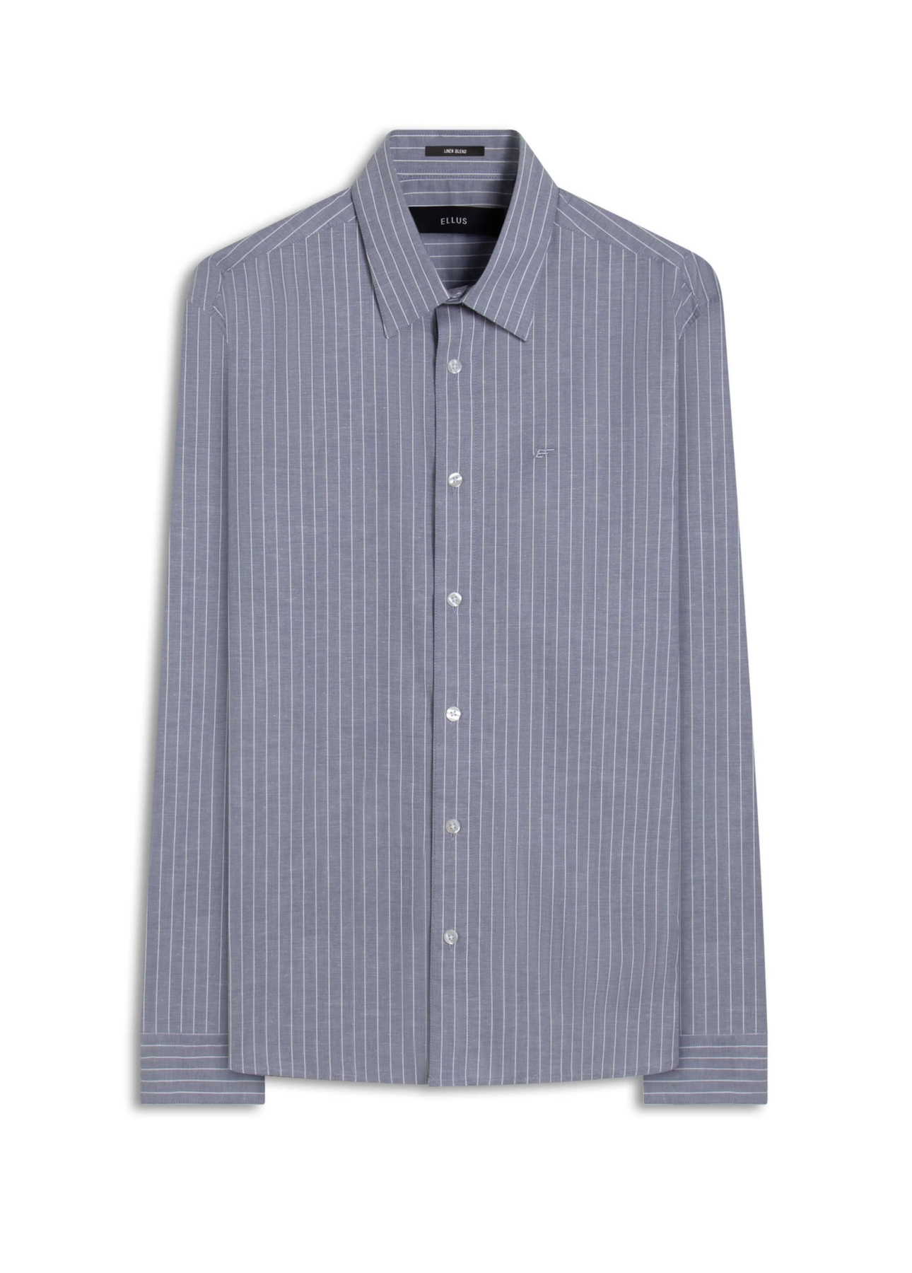 Camisa Tricoline Madison Irish Azul Seco