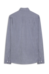 Camisa Tricoline Madison Irish Azul Seco
