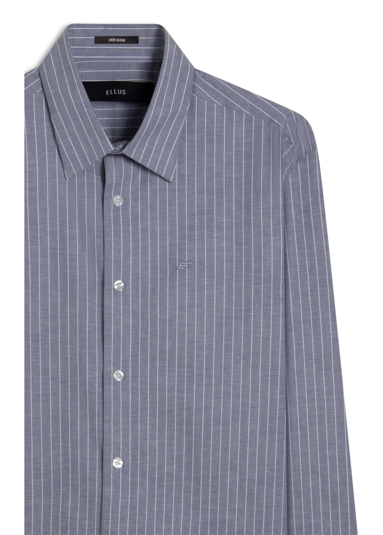 Camisa Tricoline Madison Irish Azul Seco