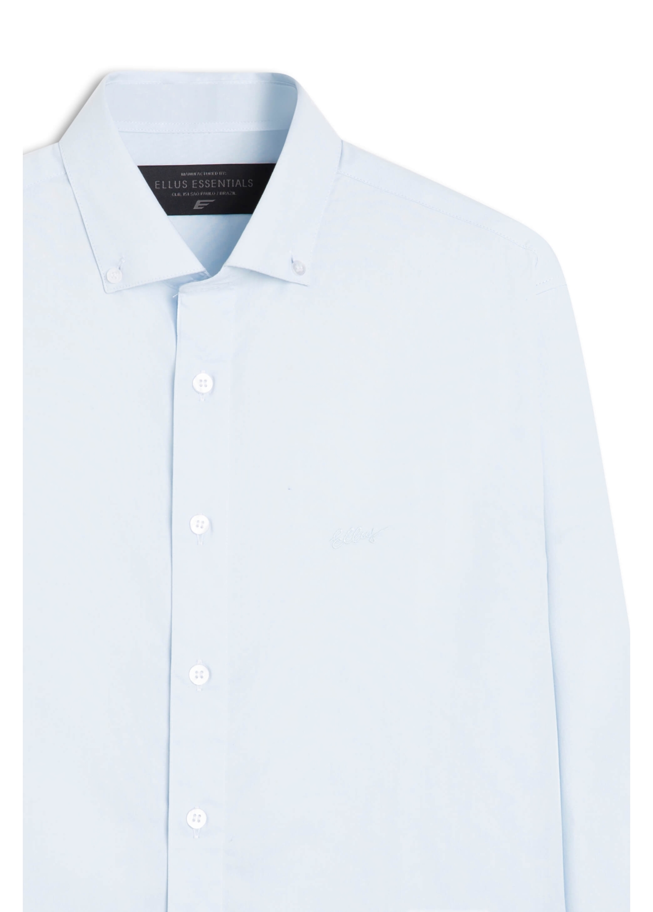 Camisa Tricoline Nagpur Straight Azul Claro